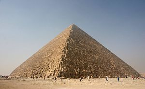 The great pyramids of Giza